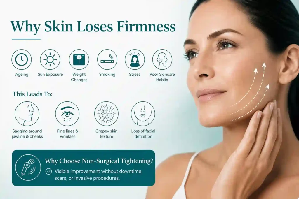 What Makes Skin Lose Firmness and Why Do People Seek Non-Surgical Tightening Stockport?