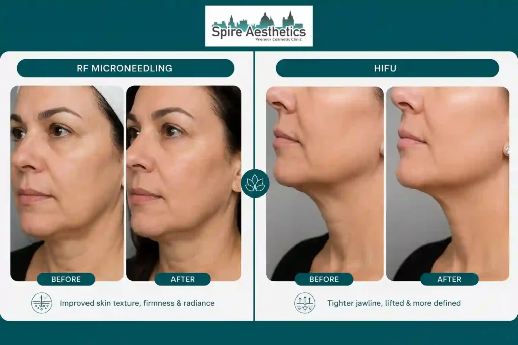 Can RF Microneedling and HIFU Be Combined Stockport?